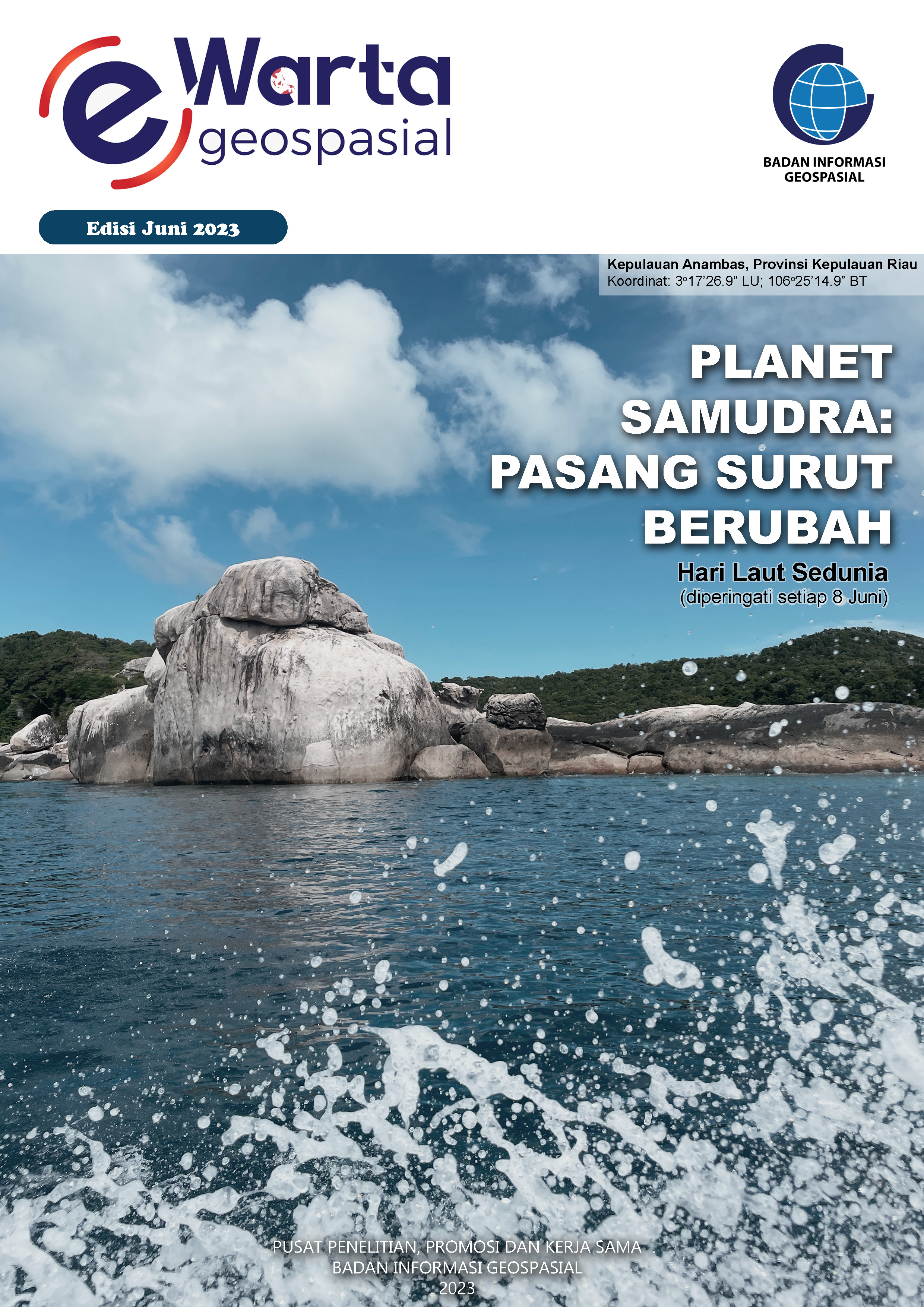 Unduh Warta Geospasial 2023 Edisi 37